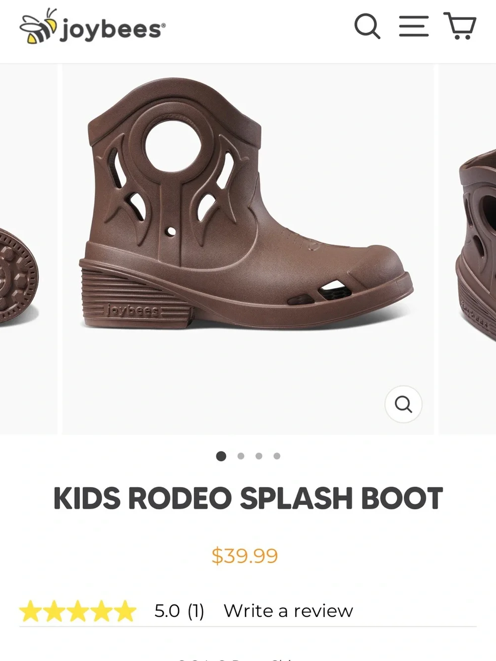 Kid’s Rodeo Splash Boot - Picture 5 of 13